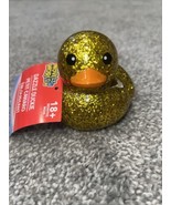 Novelty World - Dazzle Duckie - Gold Glitter - Rubber Duck - $8.79