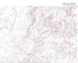 Manuel Gap Quadrangle Wyoming 1970 USGS Topo Map 7.5 Minute Topographic - £19.01 GBP