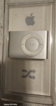 Apple iPod Shuffle 2nd generation silver 1 GB MP3 player box A1204 PA564LL/A new - £107.32 GBP