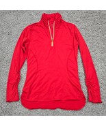 Title Nine Top Womens XS Pink 1/4 Zip Pullover Long Sleeve Stretch Runni... - $29.65