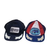 Vintage Pair Of Snapback Hats - Scarborough Van Company  - £7.13 GBP