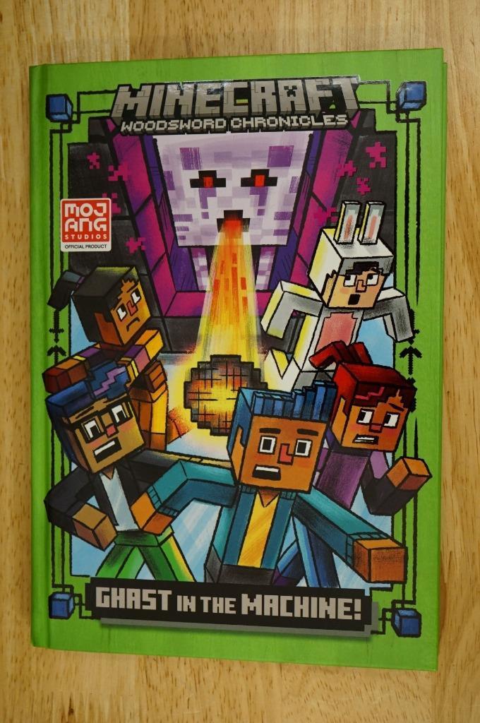 2PC Lot Minecraft Lab For Kids Books Woodsword Chronicles Ghast In The Machine Item image 6