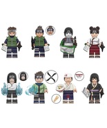 8pcs Naruto Series Yamato Iruka Sai Tenten Neji Hyuga Shizune Minifigures Set - $19.99