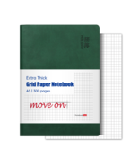 Extra Thick A5 Size Grid Paper Notebook 5mm Square Grid 100g Paper 300 P... - £18.70 GBP