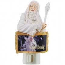 The Lord of the Rings Gandalf Ceramic Figure Image Night Light NEW UNUSED - $15.47