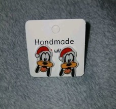 Goofy Santa Earrings Post New - €9,17 EUR