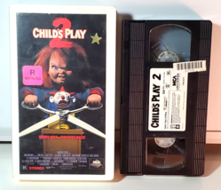 Childs Play 2 Vhs 1991 First Release Doll Chucky Horror Cult Slasher Scary Movie - £1,159.10 GBP