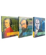 CLASSIC COMPOSERS MOZART, DEBUSSY, &amp; GERSHWIN CDS, w/24 PAGE BOOKLET, LO... - $11.14 CAD