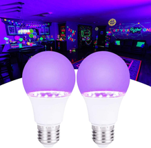 Black Light 9W LED UV Bulb E26 AC110-240V Purple Lamp 390-400Nm, Glow in T - £22.66 GBP