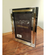 Carr International Golden &amp; Silvertone Picture Frame 5&quot; x 7&quot; #507 (NEW) - £7.69 GBP