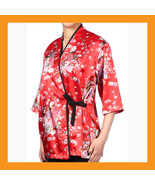 red kimono chef coat Japanese catering uniform jacket sushi restaurant 4... - £18.78 GBP