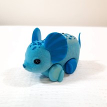 Little Live Pets Lil&#39; Mouse Jungle Wonder blue cheetah leopard print RARE WORKS - £20.04 GBP