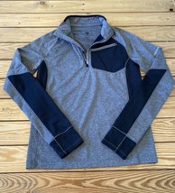 Obermeyer Men’s 1/4 Zip Long sleeve jacket size S Grey CD - $23.76