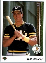 1989 Upper Deck 371 Jose Canseco  Oakland Athletics - £1.56 GBP