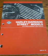 2016 Harley-Davidson Street Models XG500 XG750 Rod Parts Catalog Xlnt - £35.13 GBP