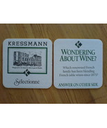 Coaster Kressmann Wine One Mat Vintage 80s - £10.35 GBP