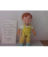 Fisher Price Loving Family Dollhouse Dream Boy Son Yellow Overalls 1993 - $12.00