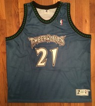 Authentic 1997-98 Minnesota Timberwolves Kevin Garnett Alternate Jersey ... - £319.73 GBP