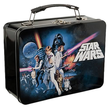 BRAND NEW 2021 Tin Totes Star Wars Episode IV Retro Style Metal Lunch Box - £19.37 GBP