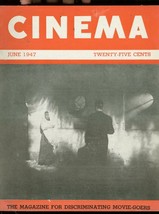 Cinema Magazine #1-JUNE 1947-JEAN COCTEAU-PICASSO Art FN/VF - £160.95 GBP