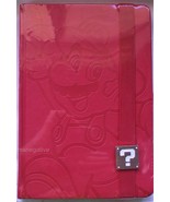Super Mario Red Hardcover Blank Writing Journal Notebook Licensed Nintendo - £19.04 GBP