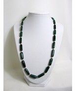 Malachite Tube and Copper Bead Necklace RKMixables Copper Collection RKM329 - £39.74 GBP