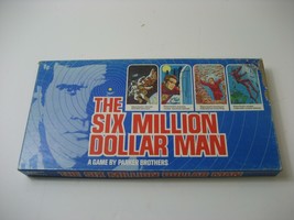 Vintage The Six Million Dollar Man Board Game by Parker Brothers 1975 Co... - £19.48 GBP