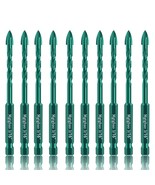 Mgtgbao 10Pc 3/16”Green Concrete Drill Bit Set, 5Mm Masonry Drill Bits For - €30,72 EUR
