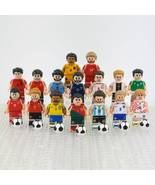 16pcs FIFA Football World Cup Soccer Football Stars Minifigures Toys - $552.04 MXN