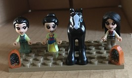 Lego Mulan Micro Minifigure Set - 3 Figures w/Horse - New(Other) - £19.61 GBP