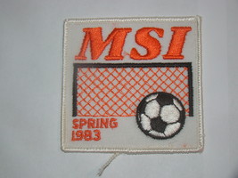 MSI SPRING 1983 - Soccer Patch - $6.75