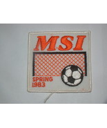 MSI SPRING 1983 - Soccer Patch - $6.75