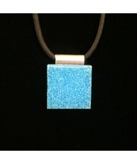 Rescued Glass Tile Pendant Jewelry (Aqua: RT7) - €13,67 EUR