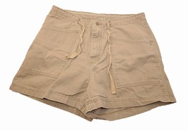 Vintage Riveted Lee Womens Tan Color - Chino Style Shorts Size 12 - £7.96 GBP