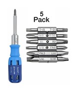 Lutz 15-IN-1 Ratcheting Screwdriver Blue (Set of 5) - $2,069.84 MXN
