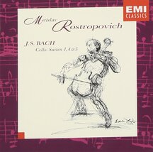 Cello Suites 1 4 &amp; 5 [Audio CD] Bach, J S; Rostropovich, Mstislav Vvcll ... - $12.69