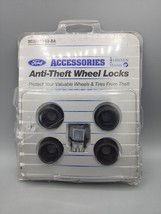 NEW Set of 4 pc &amp; Lock Ford 3C3J-IA043-AA Anti-Theft Wheel Locks Sealed ... - $13.84