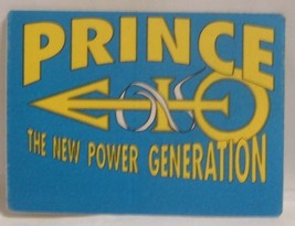 PRINCE - VINTAGE ORIGINAL CONCERT TOUR CLOTH BACKSTAGE PASS ***LAST ONE*** - $15.00