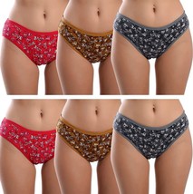 6 Pack Panties Bikinis Hipster Women&#39;s Knickers Panty Underwear Nightwear Briefs - $25.78