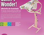 Frank A. Edmunds Quilters Wonder! 18&quot; Hoop with Adjustable Stand, - £52.13 GBP