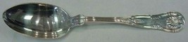 New King by Wood & Hughes Sterling Silver Serving Spoon 8 1/4" - £115.75 GBP