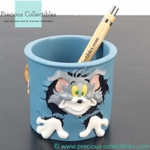 Extremely Rare! Vintage Tom and Jerry pen container. A Hanna-Barbera collectible - £199.80 GBP