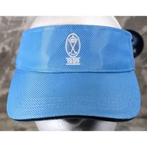 1989 Crossed Golf Clubs and Crown Visor Hat Golfing Cap Adjustable Blue ... - $10.25