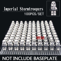 100pcs/set Clone Imperial Stormtroopers Star Wars Mini Figures Building - £111.90 GBP