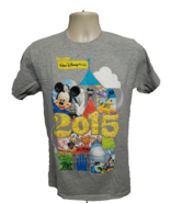 2015 Walt Disney World Mickey Mouse Friends Pluto Goofy Adult Small Gray... - $19.80