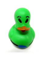 Alien Rubber Duck 2&quot; Green Squirter Roswell Ancient Collect Ducky Bath T... - $8.50