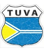 Tuva Highway Shield Novelty Metal Magnet HSM-436 - $14.95