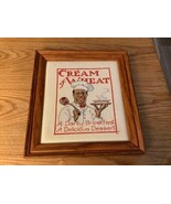 Cream of Wheat Framed Cross Stitch 9x10 Inches  - €22,49 EUR Cream of Wheat Framed Cross Stitch 9x10 Inches  - €22,49 EUR