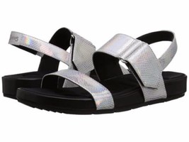 NEW Circus By Sam Edelman Foxy Wedge Sandals, Silver (Size 7 M) - MSRP $69.95! - £39.27 GBP