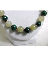 Malachite Onyx and Copper Bead Necklace RKMixables Copper Collection RKM330 - £39.96 GBP